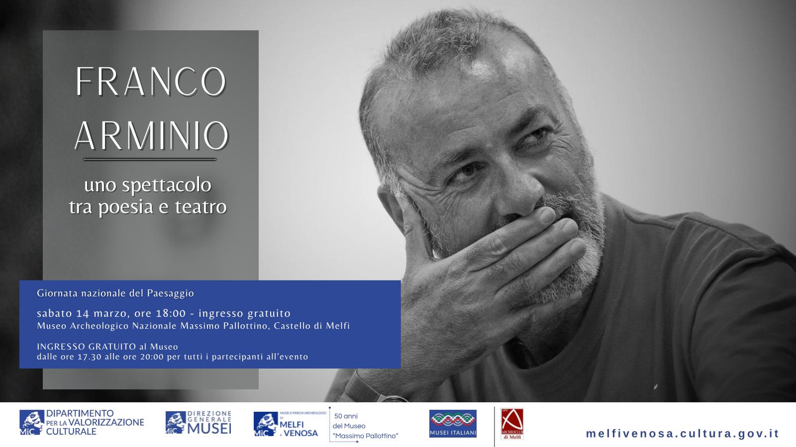 Franco Arminio, uno spettacolo tra poesia e teatro